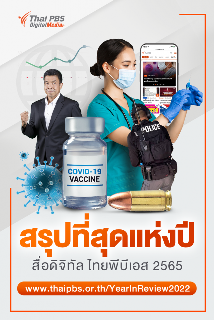 เปิดเว็บไซต์ สรุปที่สุดแห่งปี สื่อดิจิทัล ไทยพีบีเอส 2565 www.thaipbs.or.th/YearInReview2022